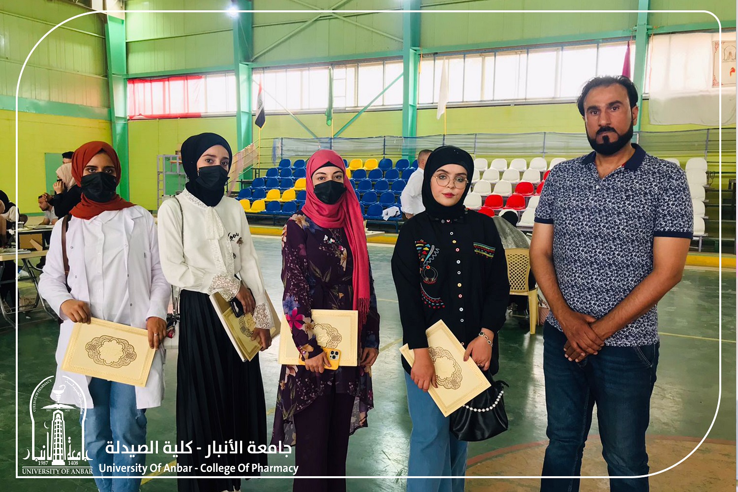 The participation of the students of the Faculty of Pharmacy in the activities of free drawing