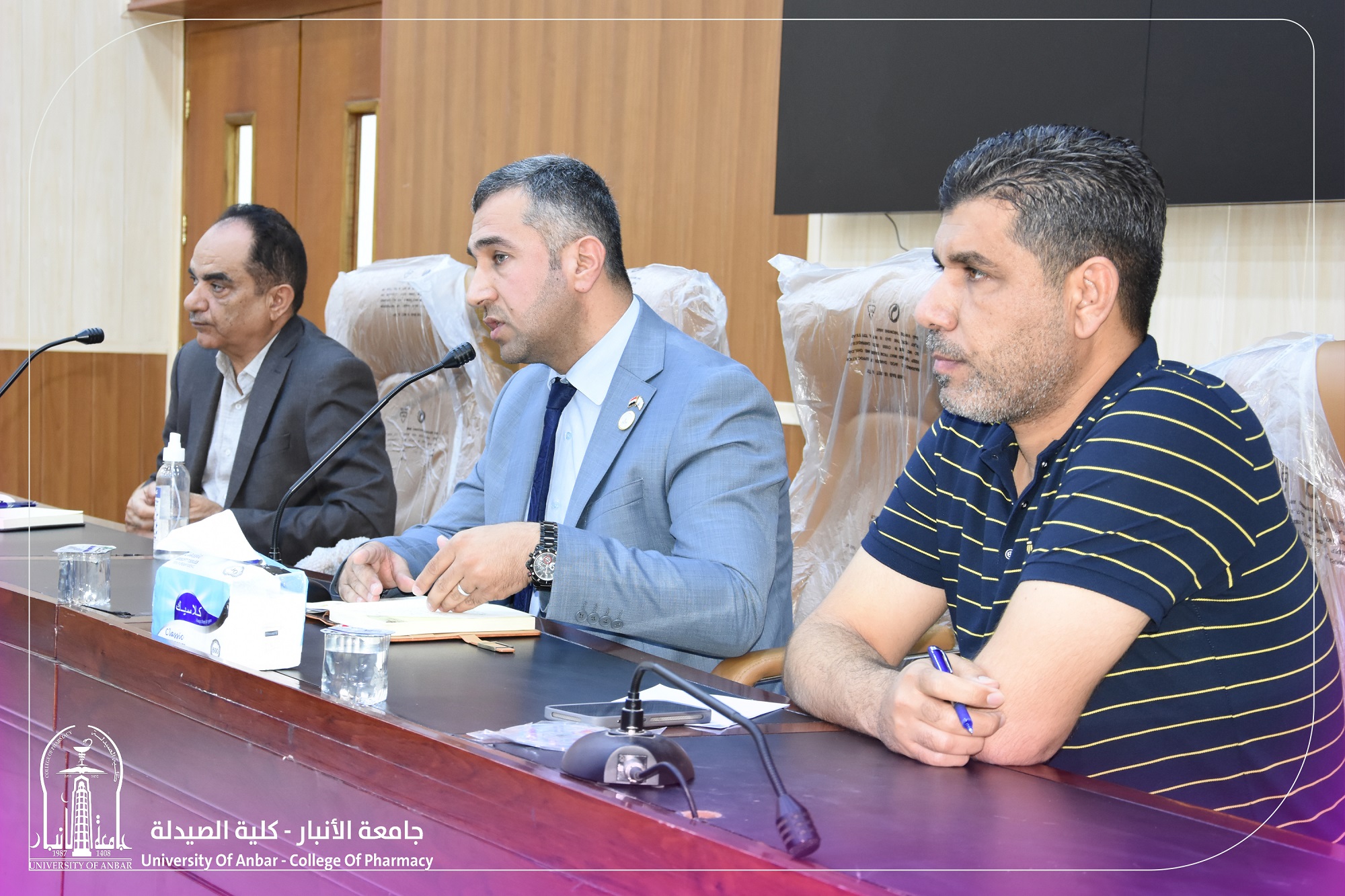  لقاء السيد العميد مع الملاكات التدريسية
