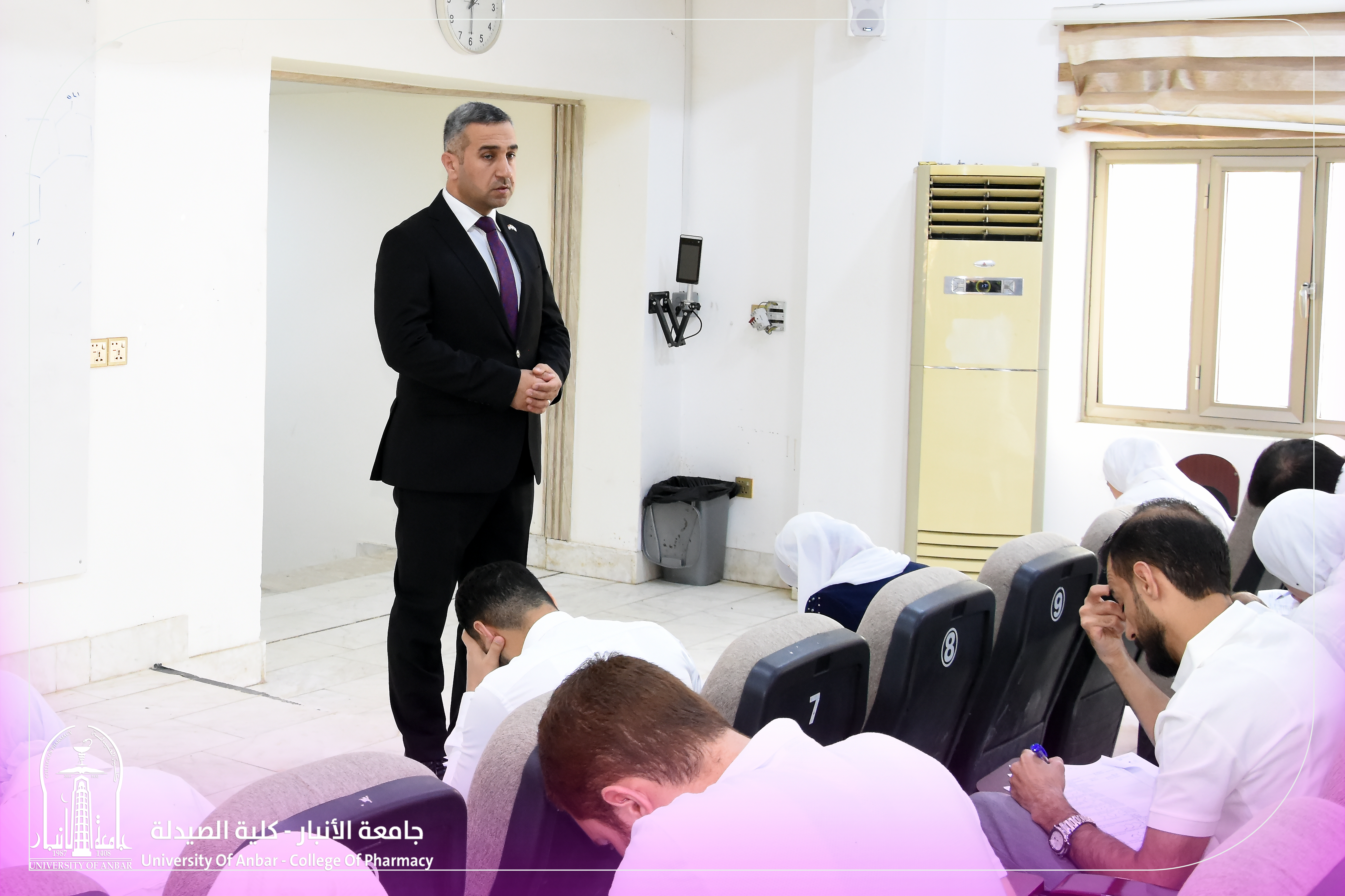 The start of the final exams for the second semester for students in the second year and above
