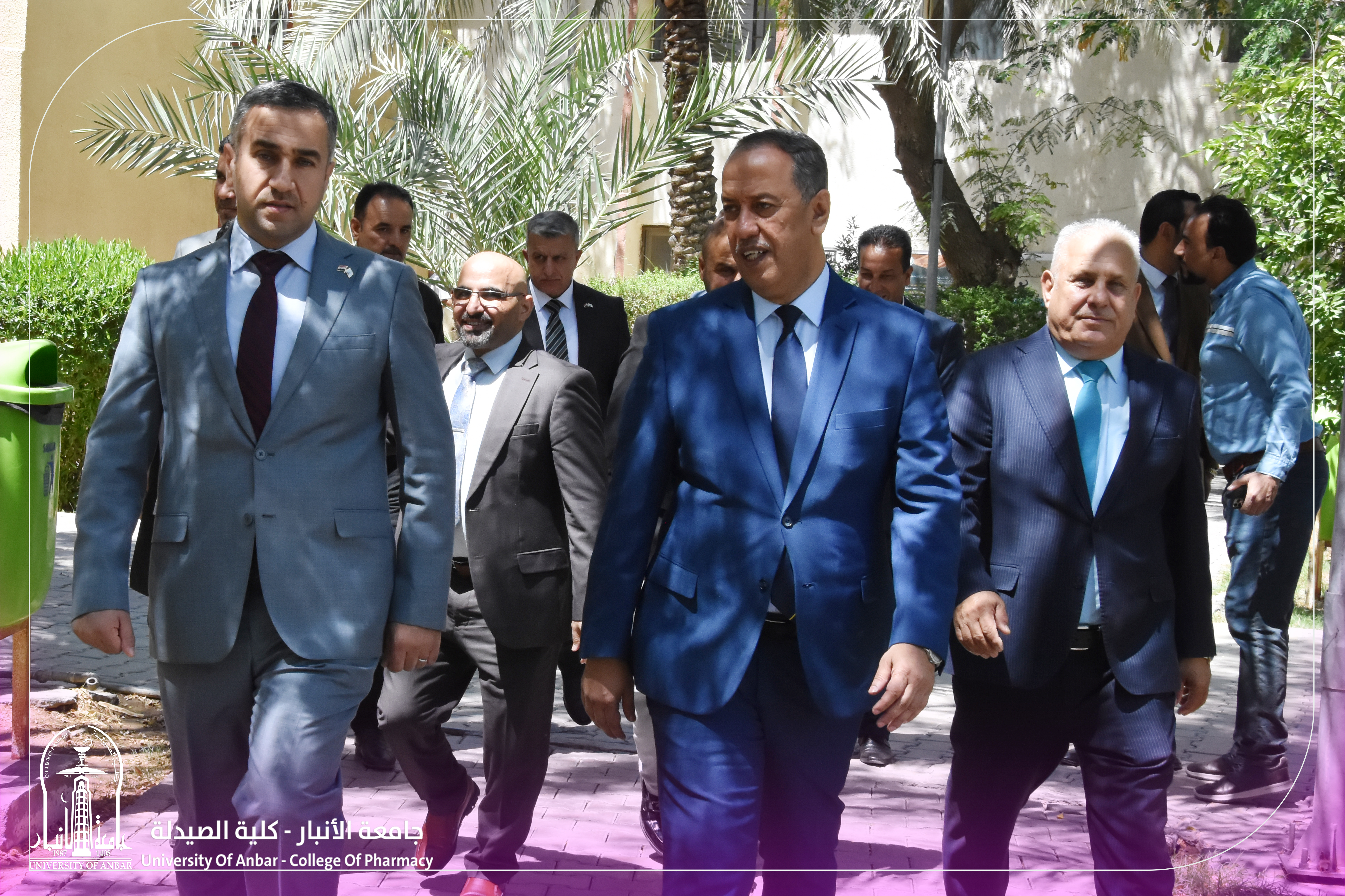 University President Inspects Final Exams for Undergraduate Studies and Praises Measures Taken