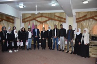 كلية الصيدلة تكرم الطلبة المتفوقين في امتحان التدريب الصيفي
