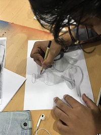 Participation of the College of Pharmacy in the University painter competition