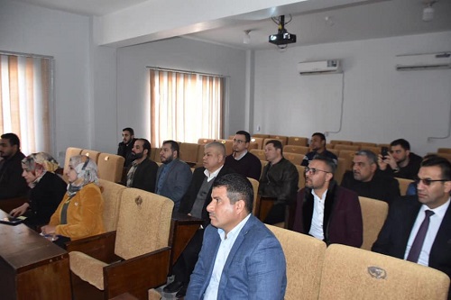  ورشة عمل حول تحديث صفحة التدريسي على الموقع الالكتروني