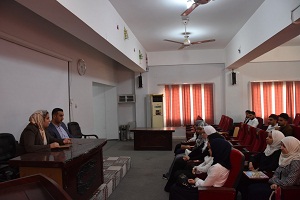 Meeting of students of the first stage